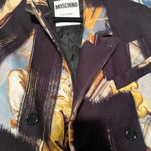 Moschino Couture Multicolor Artistic Blazer